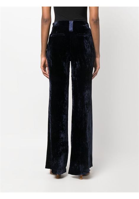 Blue flared trousers - women FORTE FORTE | 106665012